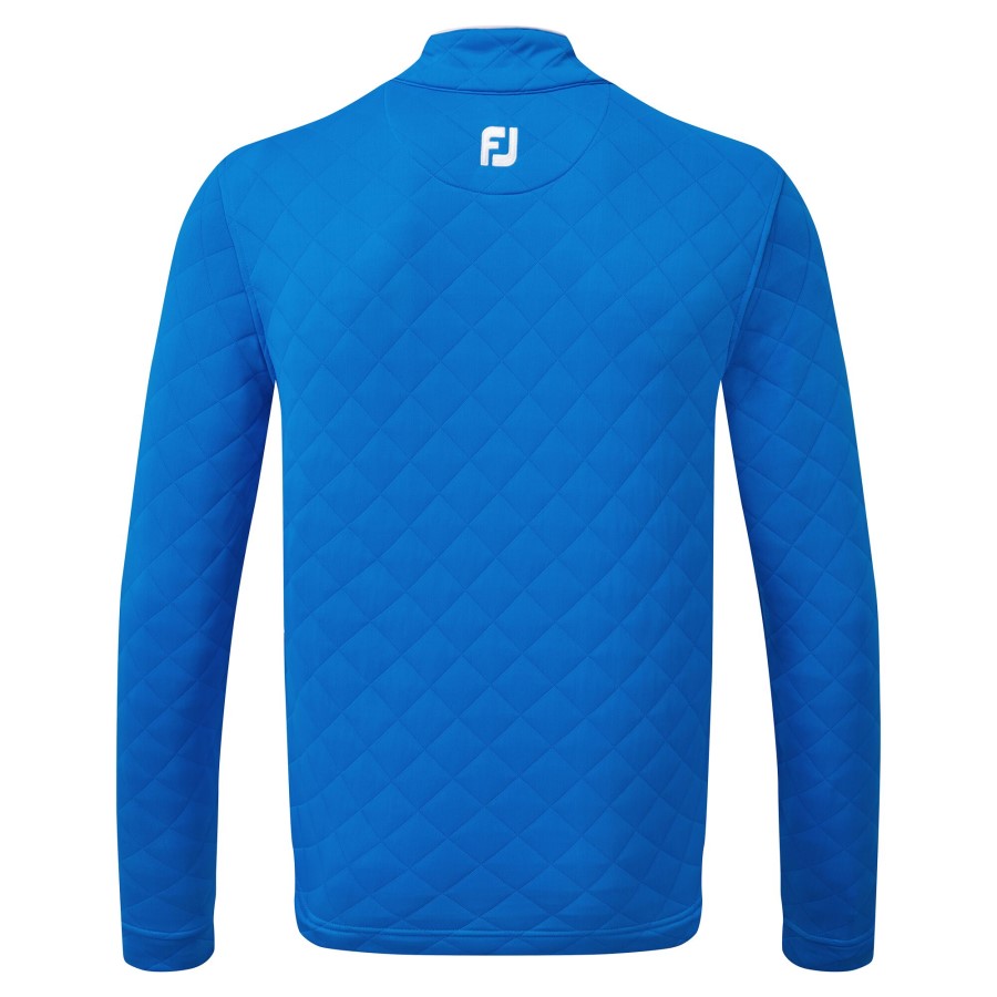 Blå-hvit Footjoy Norge Fj Diamond Jacquard Chill-out