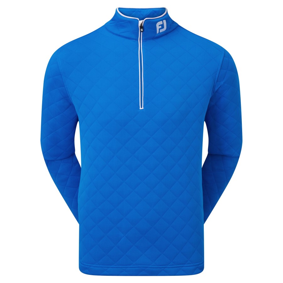 Fj Diamond Jacquard Chill-out Blå-hvit Footjoy Norge