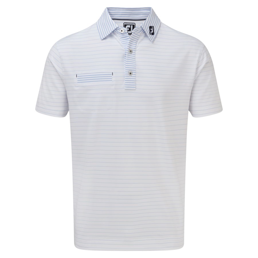 Footjoy Norge Hvit Lisle Pinstripe Mix