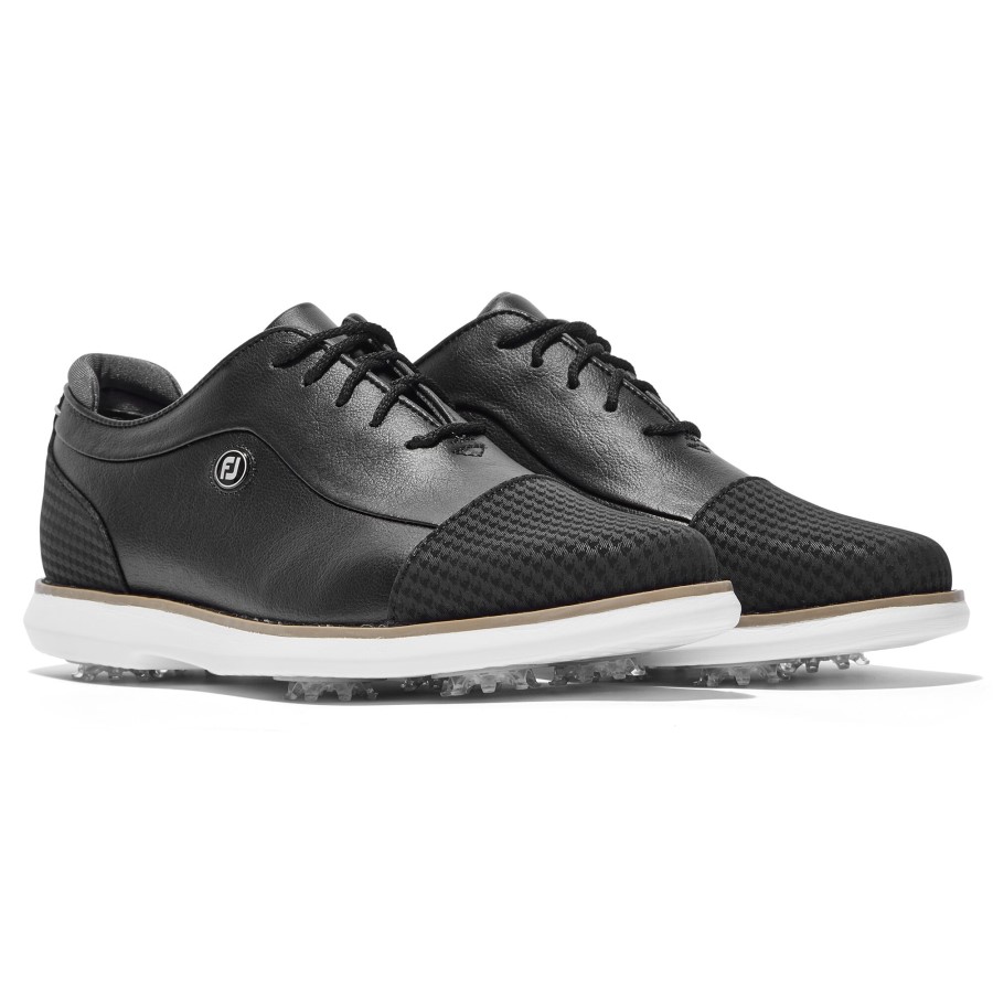 Tradisjoner - Skjoldspissen Kvinner Black Footjoy Norge