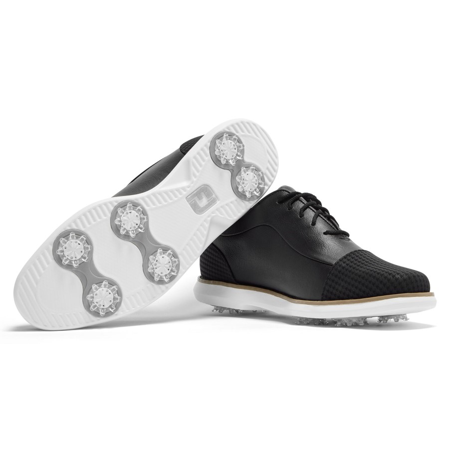 Tradisjoner - Skjoldspissen Kvinner Black Footjoy Norge