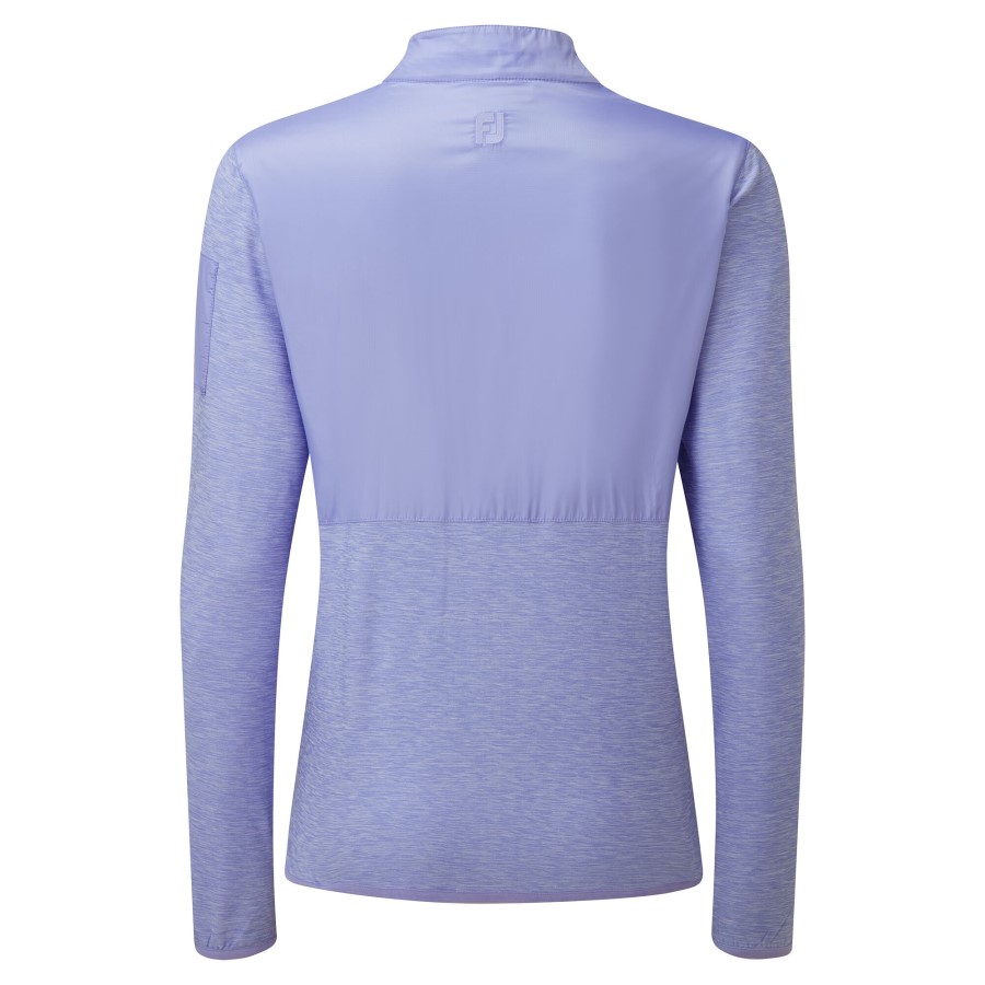 Footjoy Norge Violet Full-zip Space Dye Mellomlag