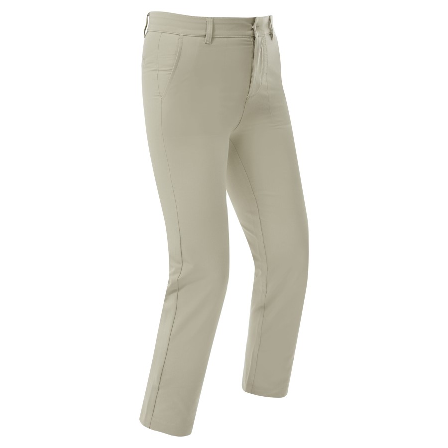 Khaki Stretch Cropped Bukser Footjoy Norge