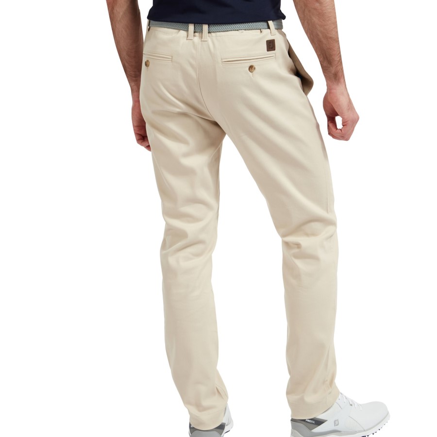 Fj Tapered Fit Chino Footjoy Norge Stone