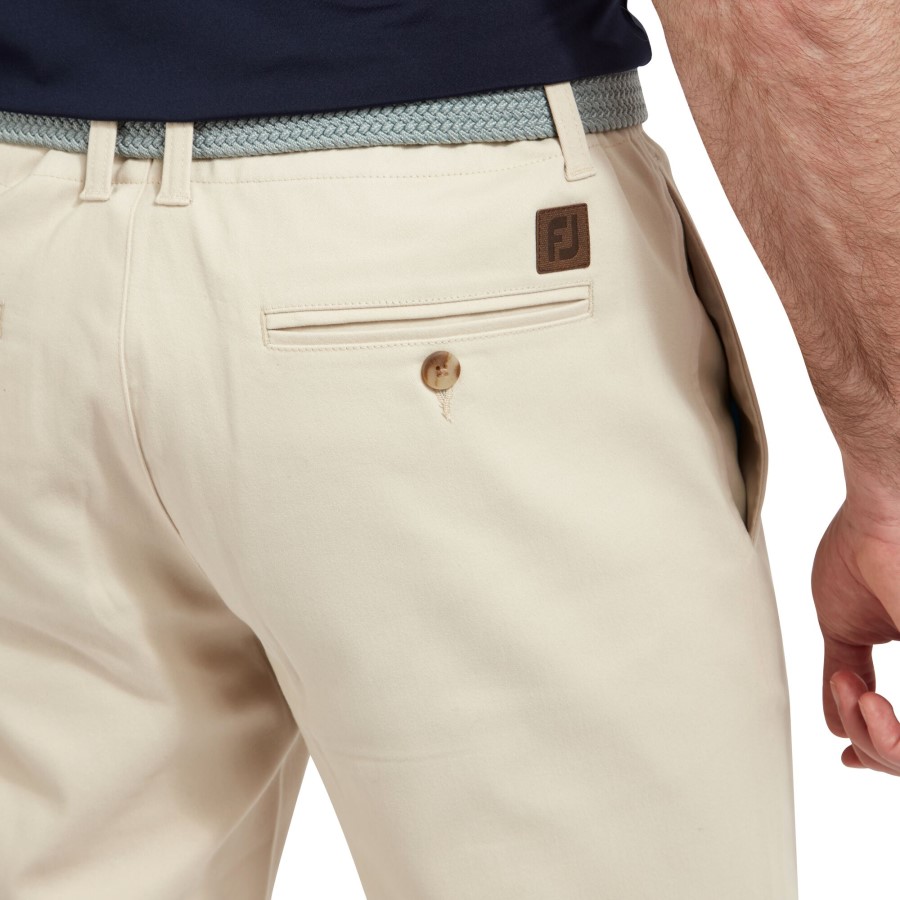 Fj Tapered Fit Chino Footjoy Norge Stone