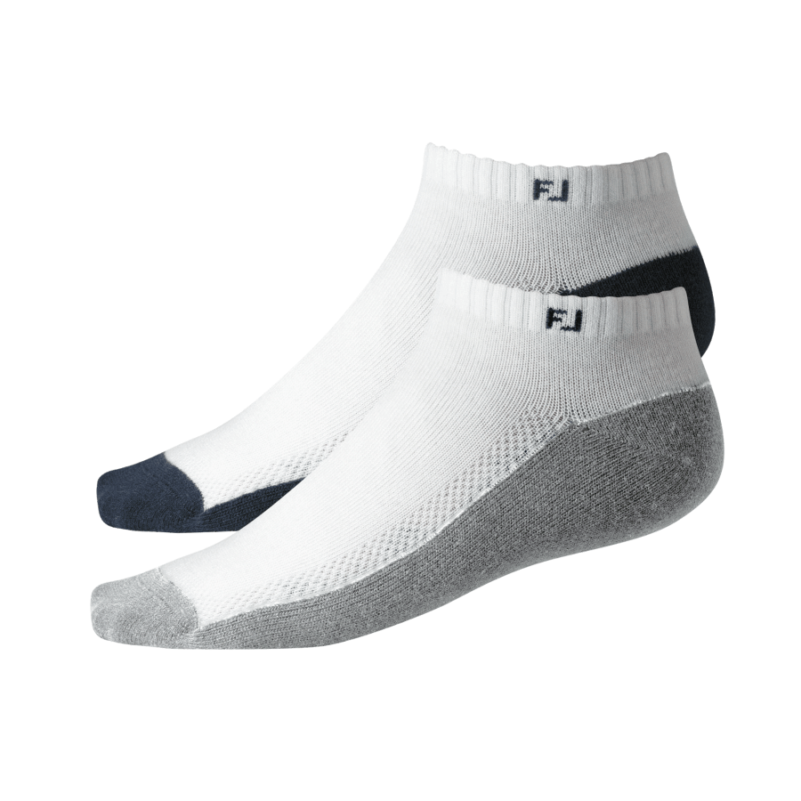 Footjoy Norge Prodry Lettvekts Sportlet 2 Par Pakke Hvit