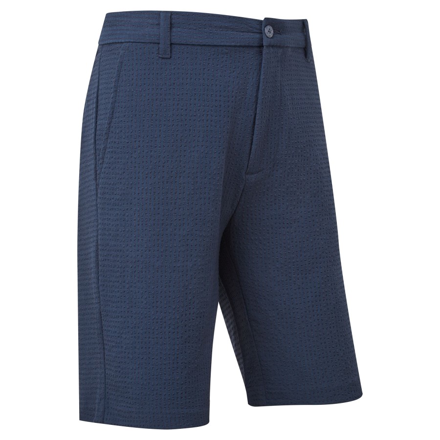 Footjoy Norge Ytelse Seersucker Shorts Marine