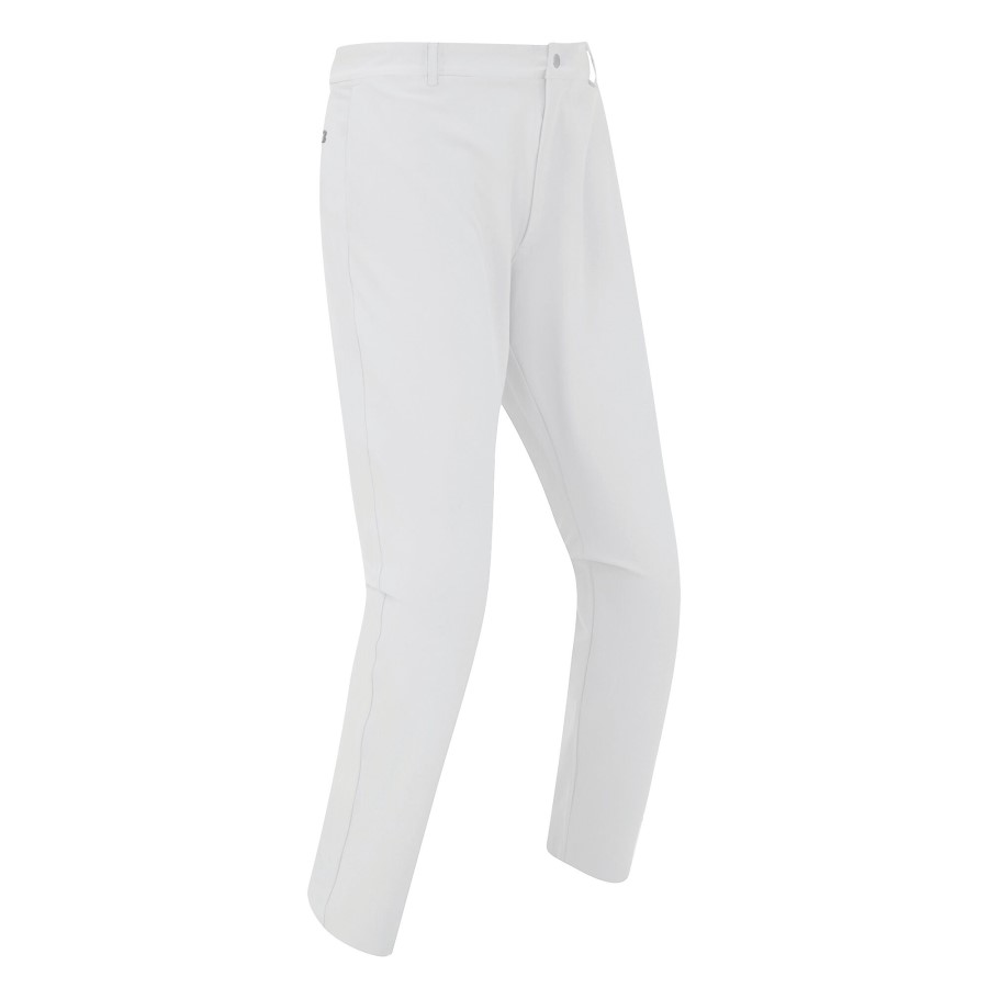 Fj Lite Tapered Fit Bukse Hvit Footjoy Norge