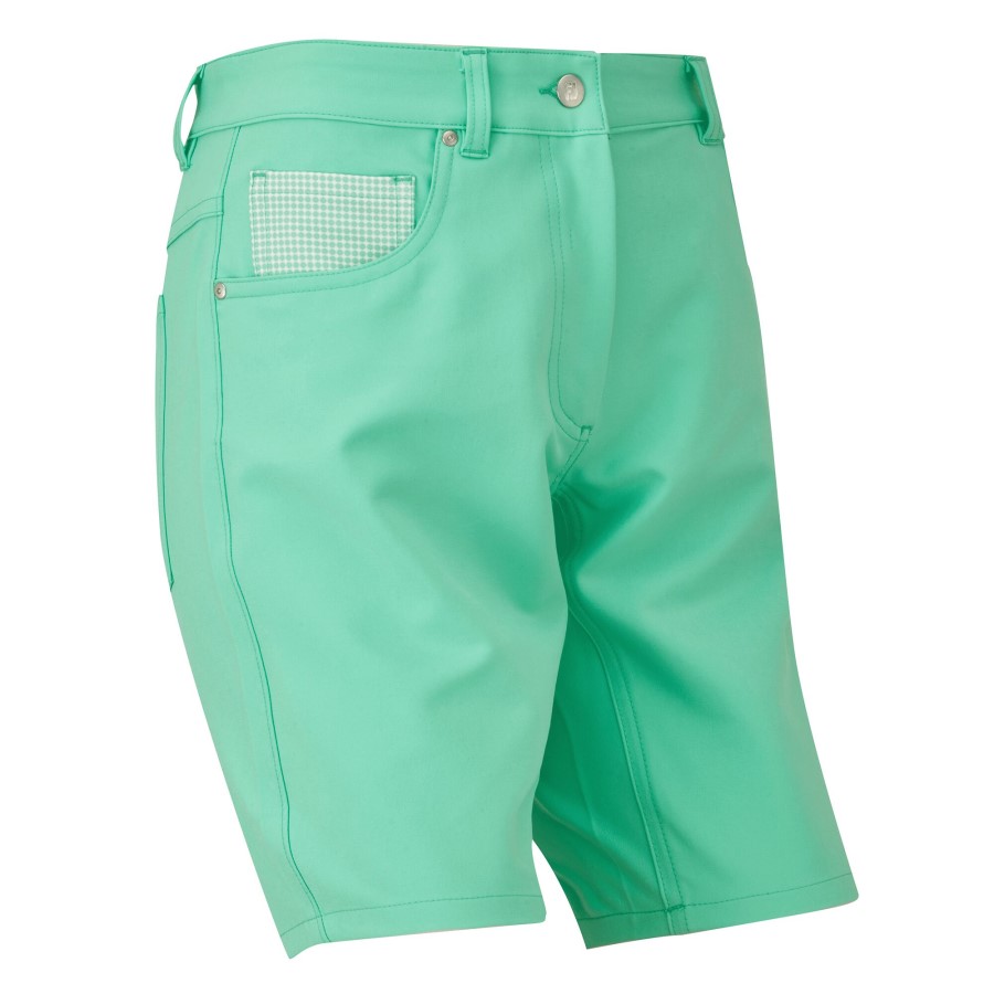 Golfleisure Stretch Shorts Footjoy Norge Jade Stone