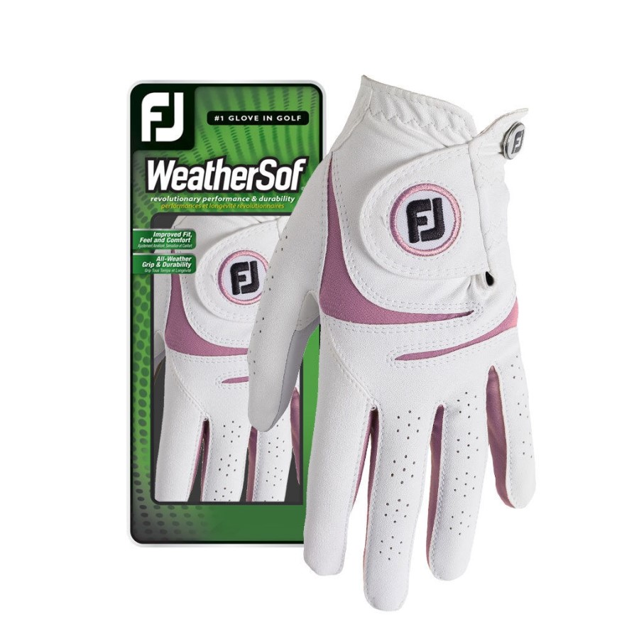 Weathersof Women Hvit-rosa Footjoy Norge