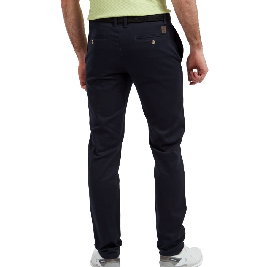 Fj Tapered Fit Chino Navy Footjoy Norge