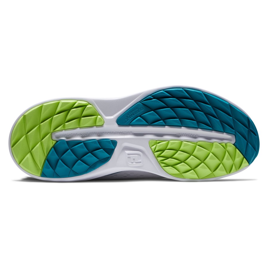 Footjoy Norge Flex Xp Kvinner White-teal-lime