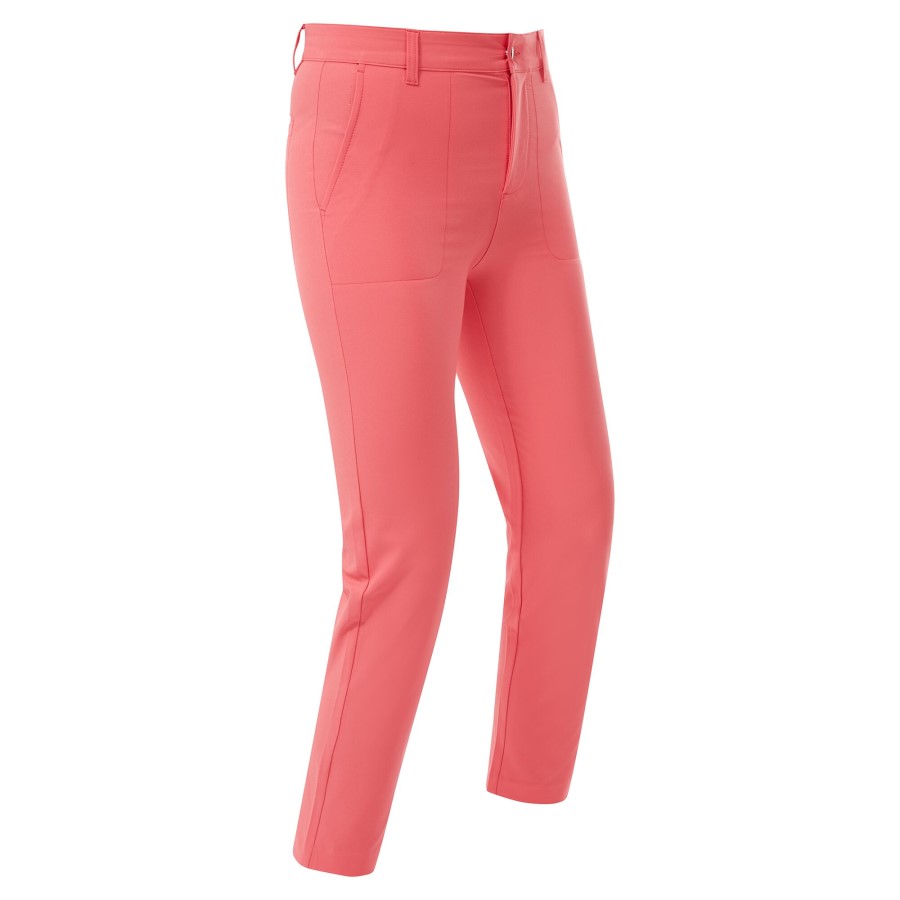 Stretch Cropped Bukser Bright Coral Footjoy Norge