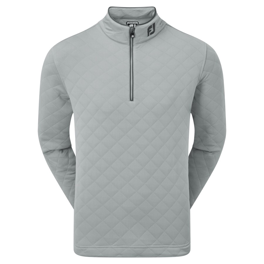 Fj Diamond Jacquard Chill-out Footjoy Norge Grå-kull