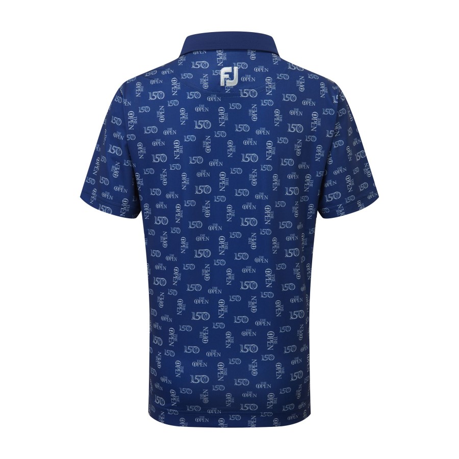 åpen Blå-antikk Sølv åpen Logotrykk Junior Footjoy Norge