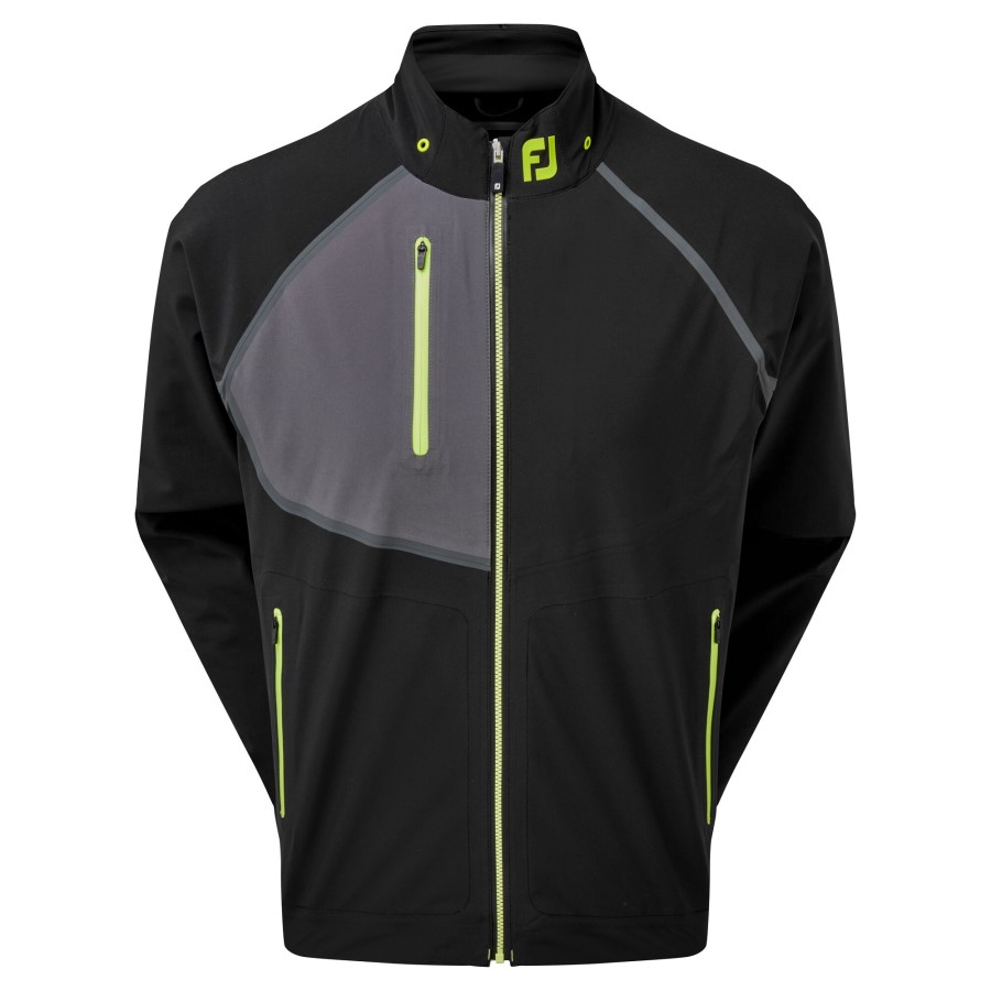 Fj Hydrotour Jakke Footjoy Norge Svart-kull-lime