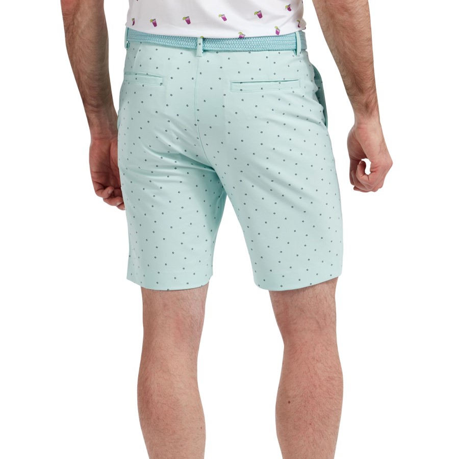 Footjoy Norge Mint-blå Fj Lite Tapered Fit Short