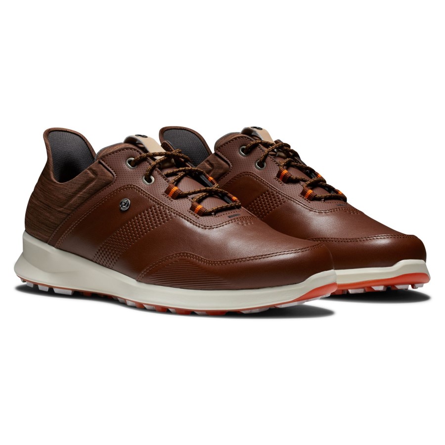 Cognac-brun-oransje Stratos Footjoy Norge