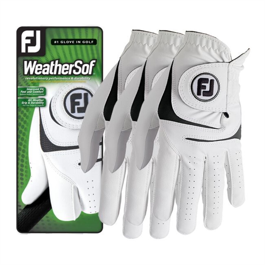 Hvit Værav 3-pack Footjoy Norge